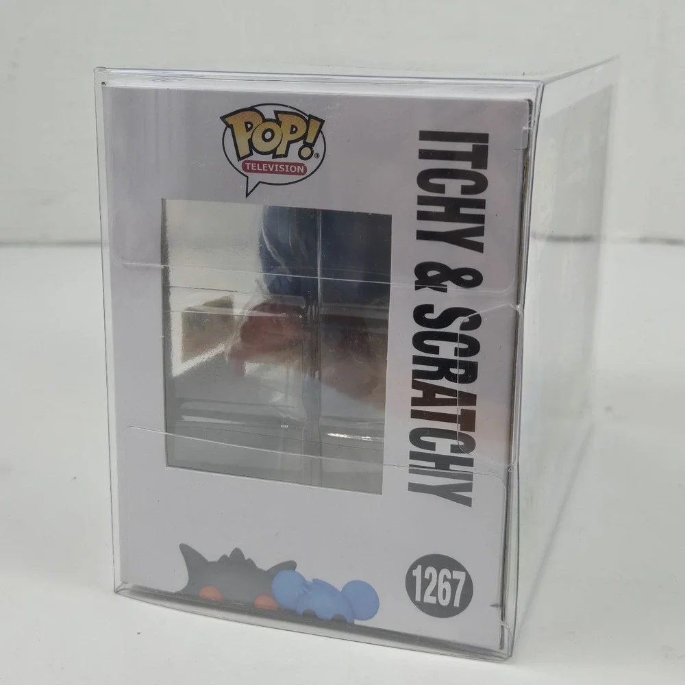 Funko Pop #1267 Itchy & Scratchy The Simpsons Treehouse of Horror Hot Topic NIB